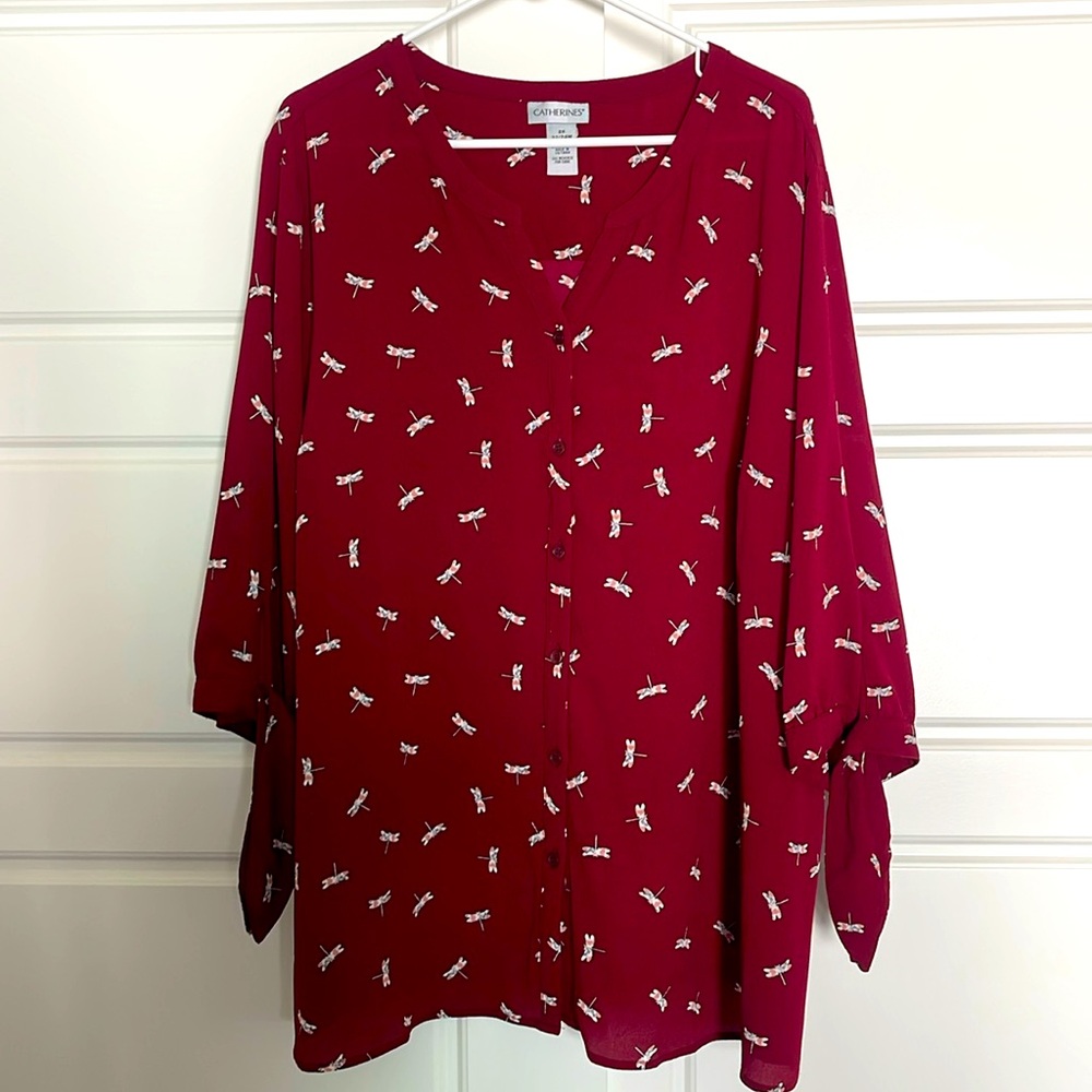 Red Catherine’s Blouse